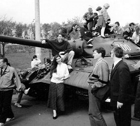  A Cumbrian Lad, 50 Year Victory Parade in Moscow